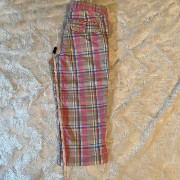 2/$30 Children's Place Plaid Capri Pants NWT - Picture 5 of 8